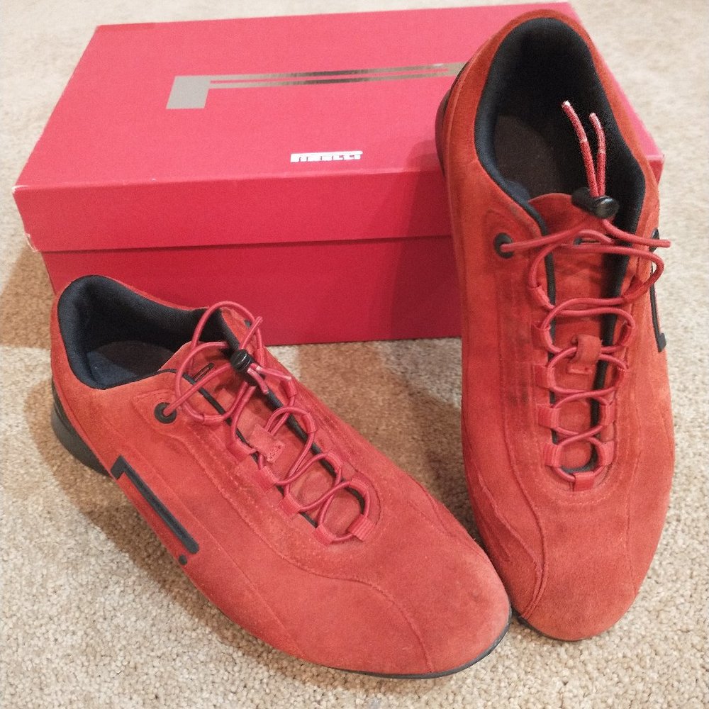 PIRELLI "Corsa" Men's Sneaker Red Size 8.5